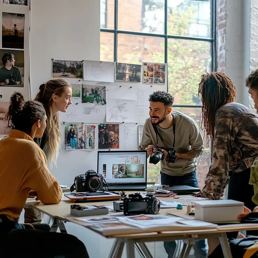 Creative team collaboration